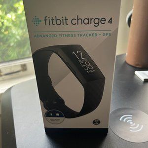 Fitbit Charge 4 Advanced Fitness Tracker + GPS, Black, FB417BKBK